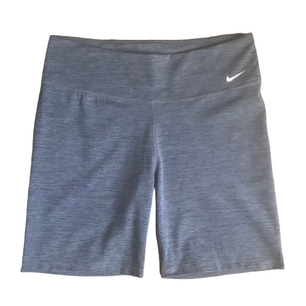 Nike Dri-fit 7” Blue Marled Shorts